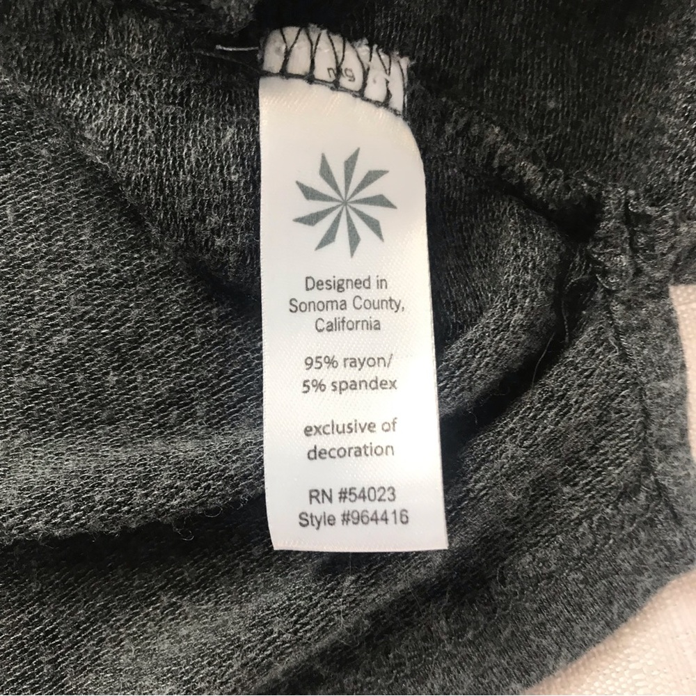 Athleta Duran Dolman Drop Waist Tunic Long Sleeve Gray Dress Size XL - Picture 13 of 15